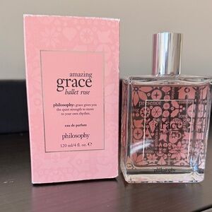 Philosophy Amazing Grace Ballet Rose Eau de Parfum - Pink and Silver - 4 fl oz